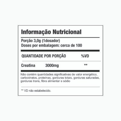 CREATINA MONO HIDRATADA 100% PURA